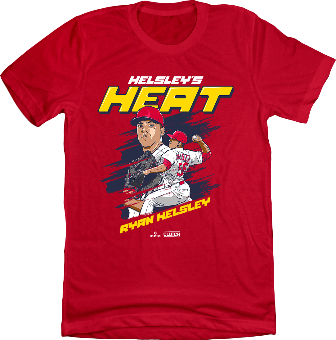 Ryan Helsley Heat MLBPA T-shirt Red In The Clutch
