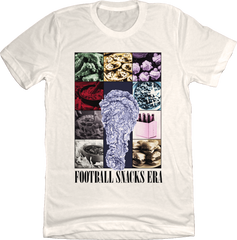 In My Snacks Era Natural White T-shirt In the Clutch