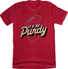 So Purdy Red T-shirt In The Clutch