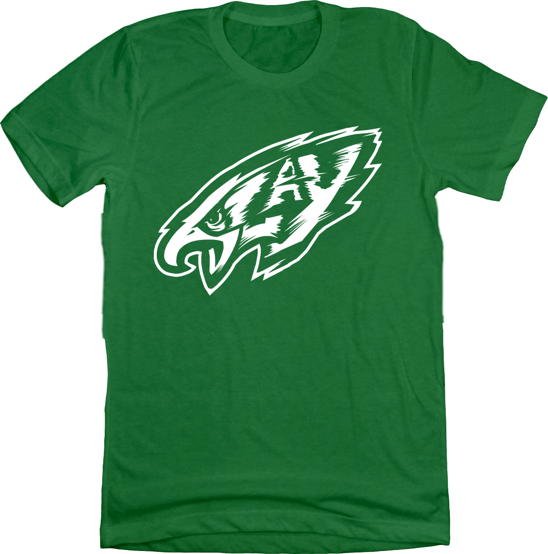 Philadelphia Football Slay Green T-shirt In The Clutch