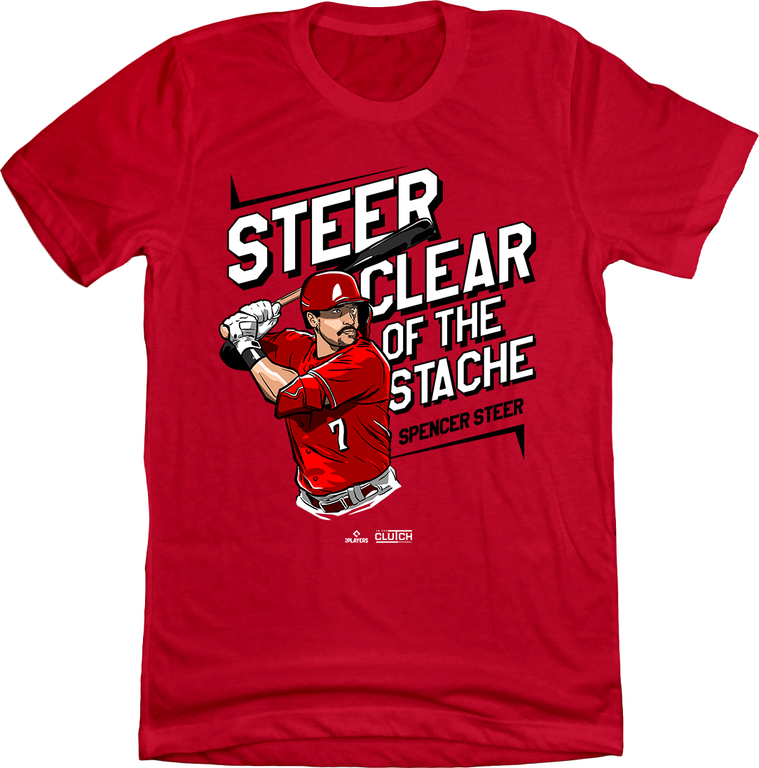 Spencer Steer Steer Clear red T-shirt In The Clutch