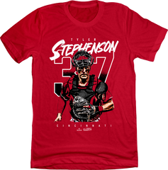 Tyler Stephenson Focused #37 MLBPA Tee