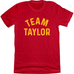 Team Taylor red T-shirt In The Clutch