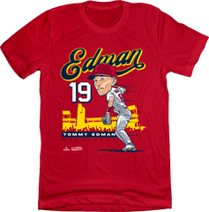 Tommy Edman MLBPA Tee Red T-shirt In The Clutch
