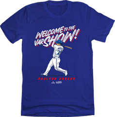 Daulton Varsho Show MLBPA T-shirt blue In The Clutch