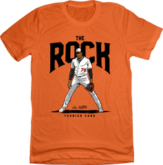 Yennier Cano The Rock MLBPA T-shirt orange In The Clutch