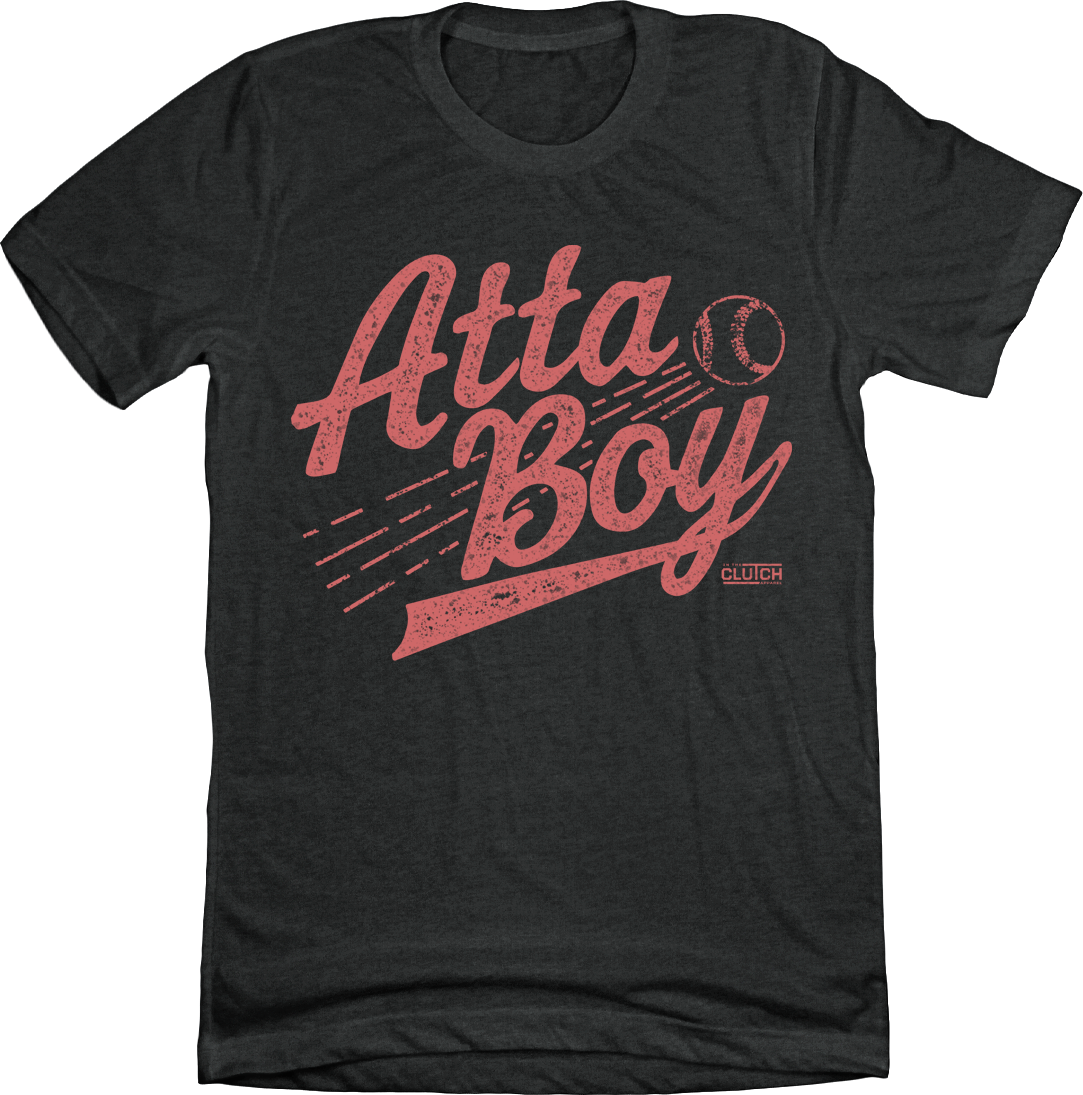 Atta Boy T-shirt Heather Dark Grey In The Clutch