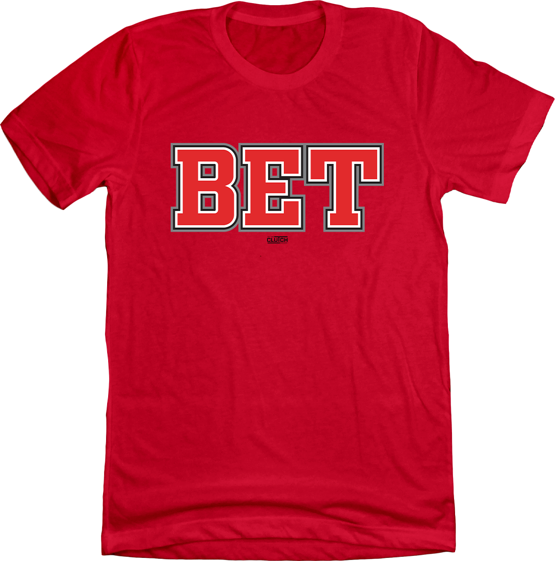 Ohio BET Red T-shirt In The Clutch