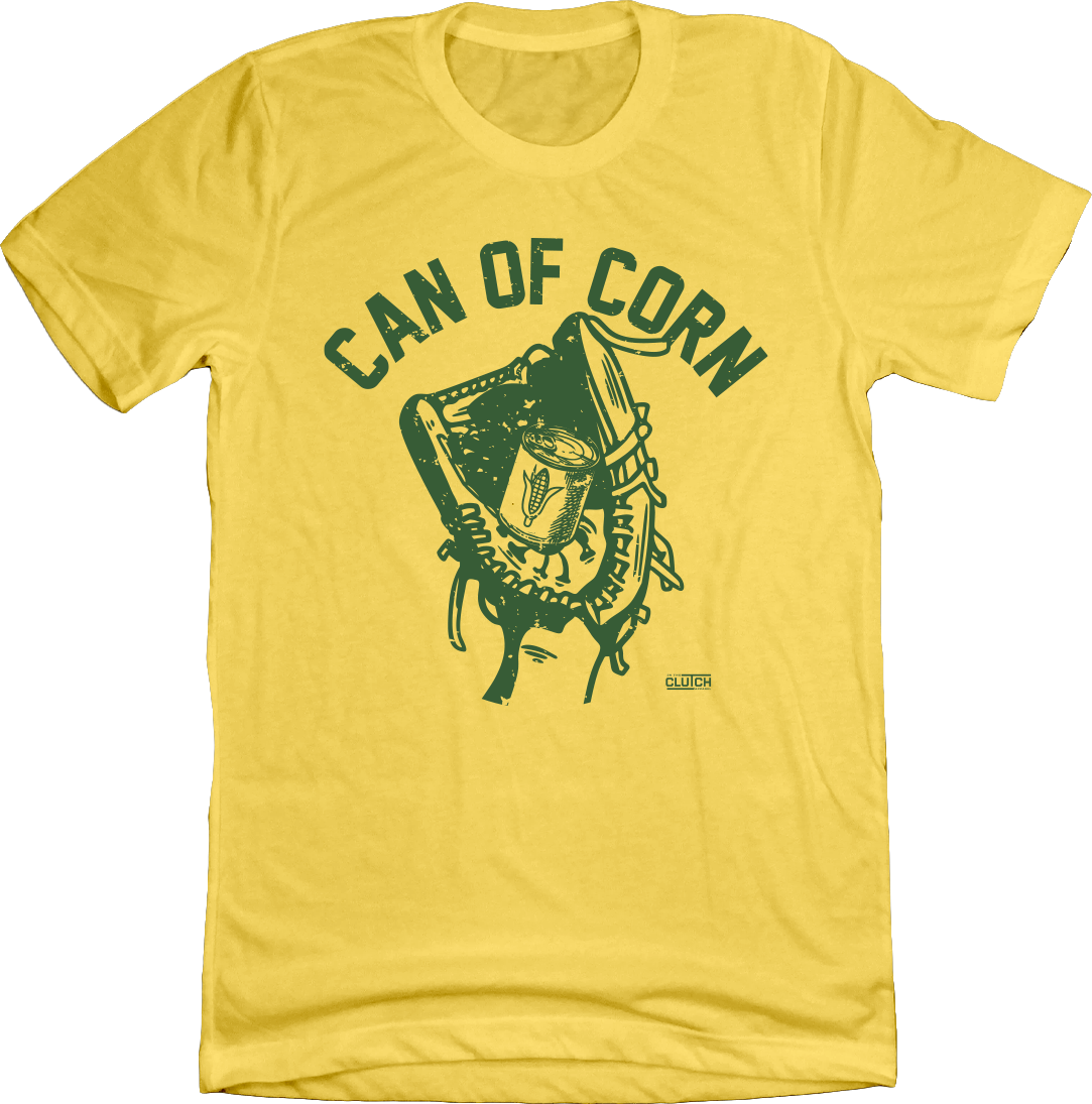 Can of Corn T-shirt In The Clutch