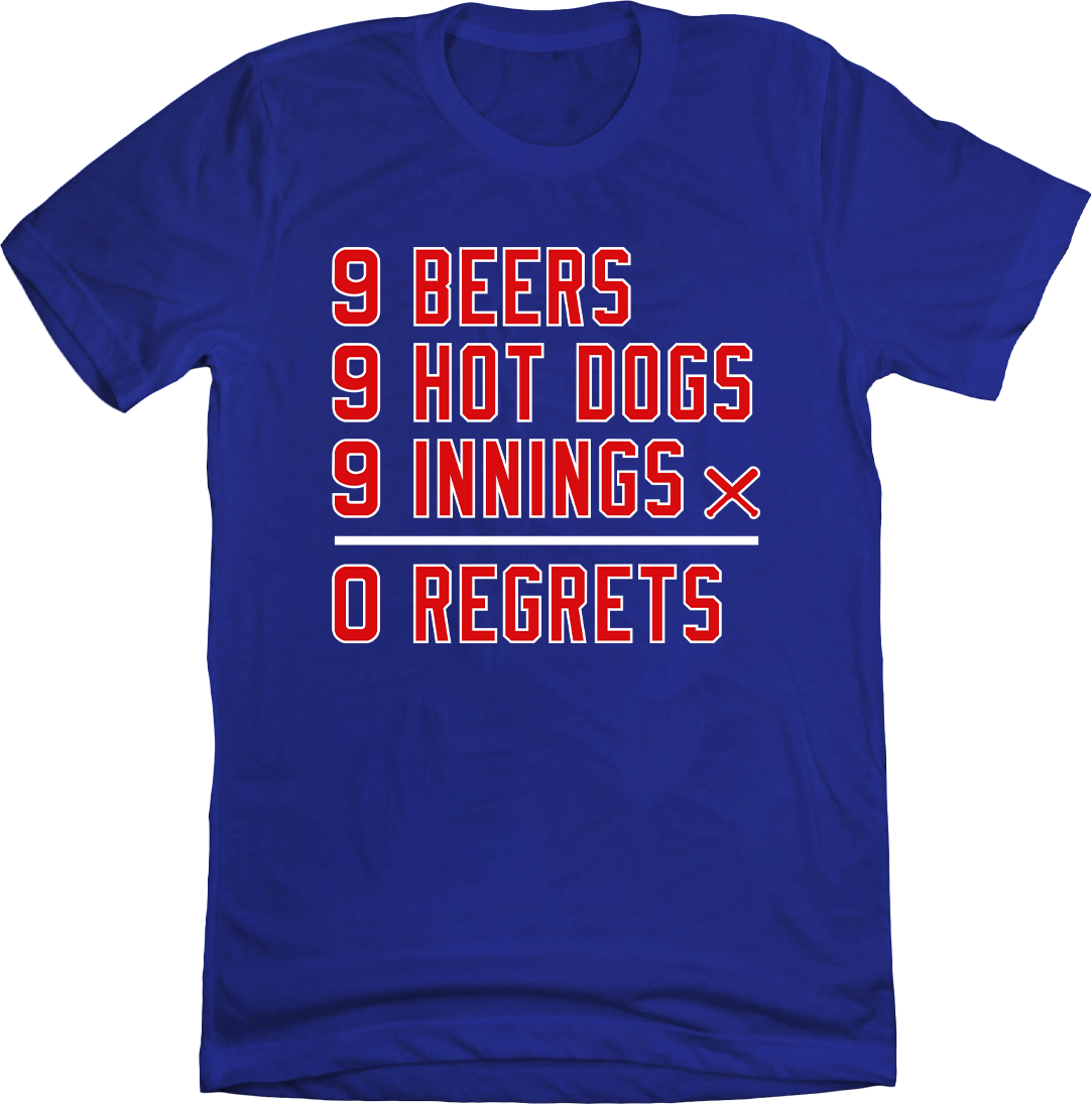 9-9-9 Challenge - Chicago Baseball Tee