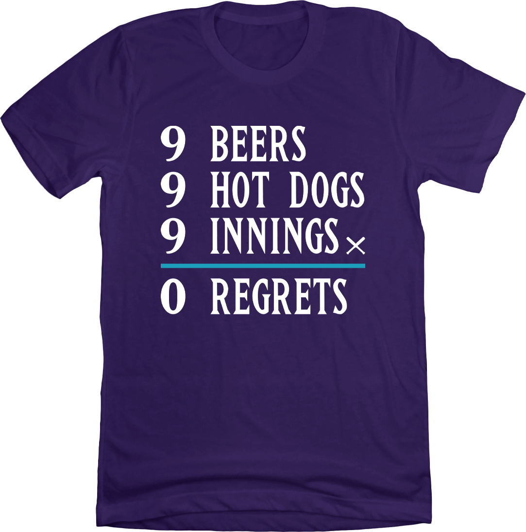 9-9-9 Challenge - Arizona Baseball Tee