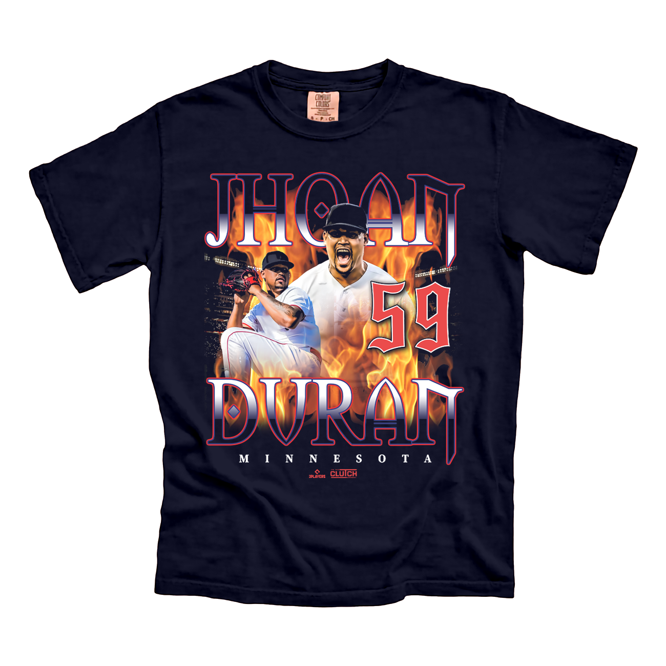 Jhoan Duran Flame Thrower Comfort Colors Tee