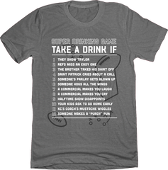 SB Drinking Game dark grey T-shirt In The Clutch