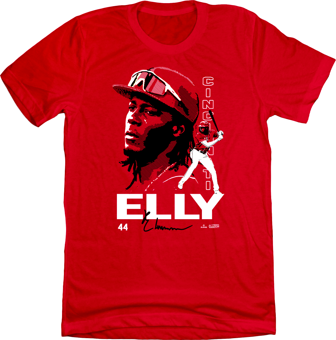 Elly De La Cruz Playmaker Red Unisex MLBPA Tee