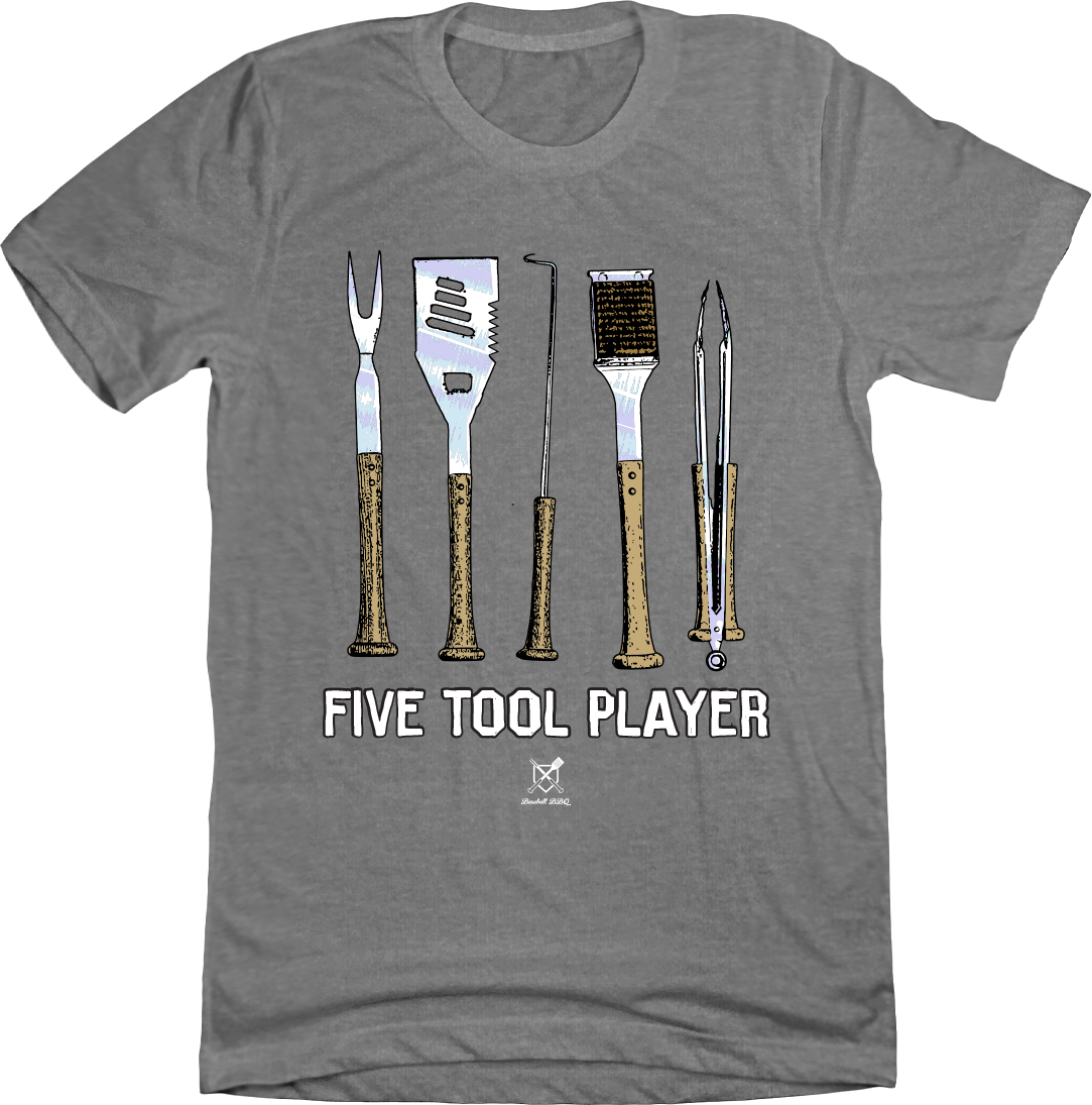 Five Tool Player - Baseball BBQ Tee