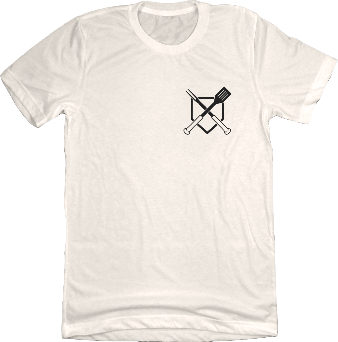 Baseball BBQ Pocket Logo Tee