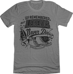 Heroes Get Remembered Legends Never Die Collage