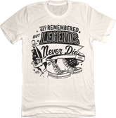 Heroes Get Remembered Legends Never Die Collage