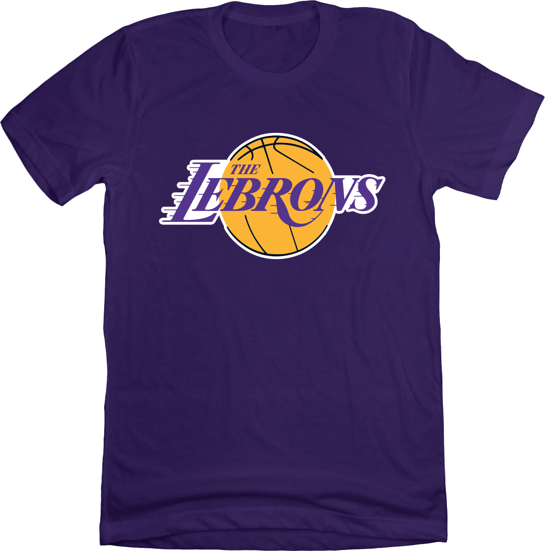 The Lebron's Basketball Team Purple Tee