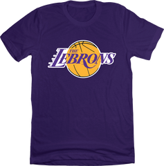The Lebron's Basketball Team Purple Tee