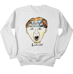 Liam Castellanos Illustration 2023 “Liam’s Battle Cry” Unisex Crewneck Sweatshirt