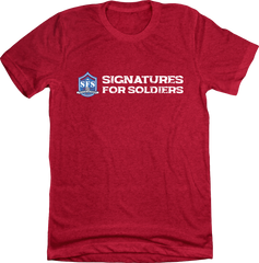 Signatures for Soldiers Distressed Logo