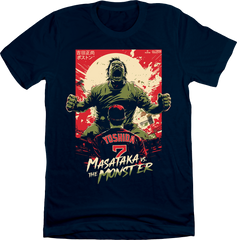 Masataka vs. The Monster navy tee In The Clutch