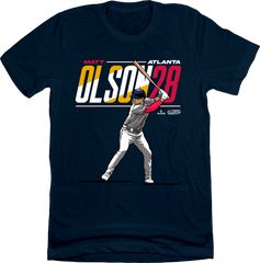 Matt Olson Name & Number MLBPA Tee In The Clutch