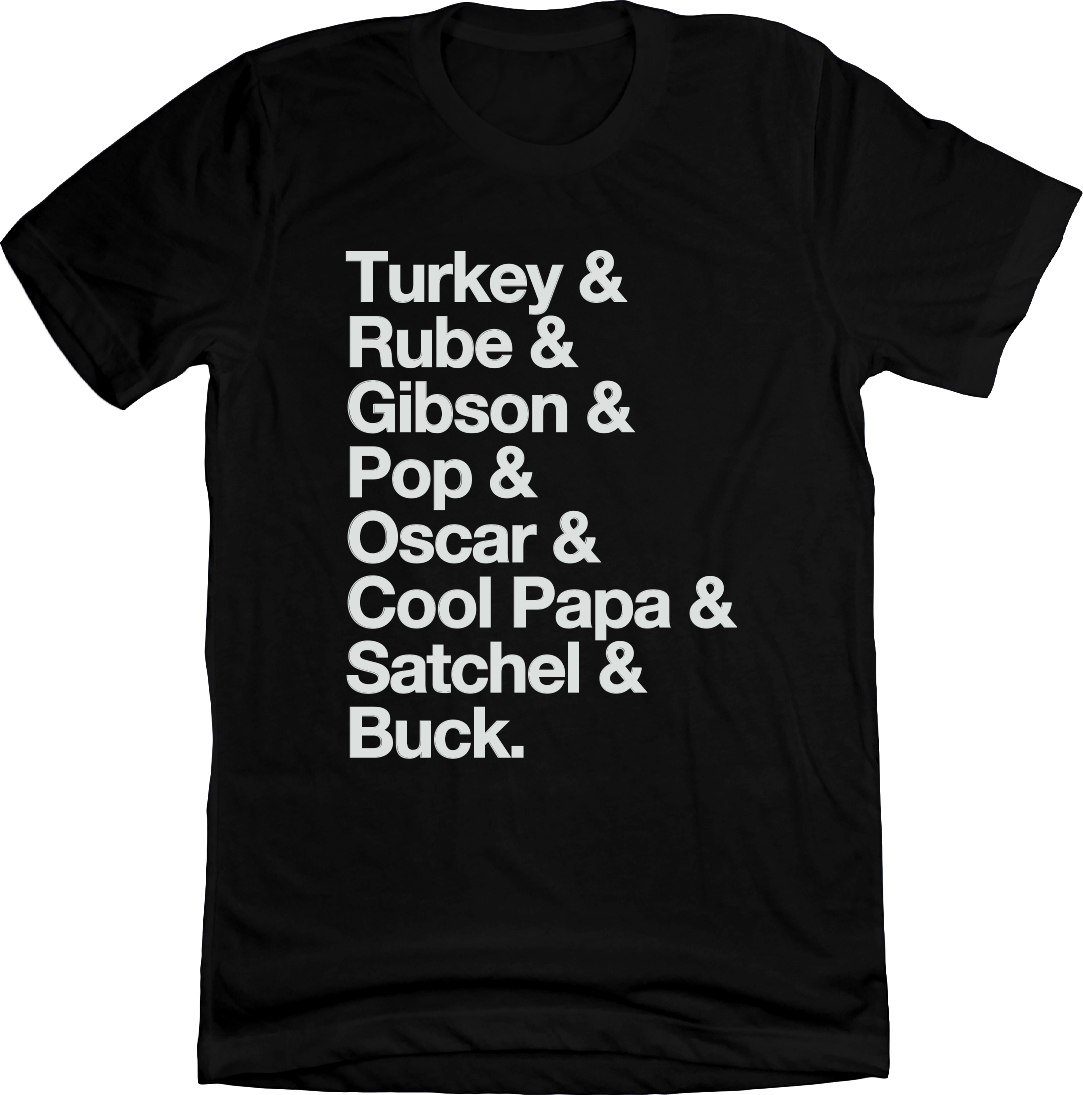 Negro League Baseball Stars & Tee