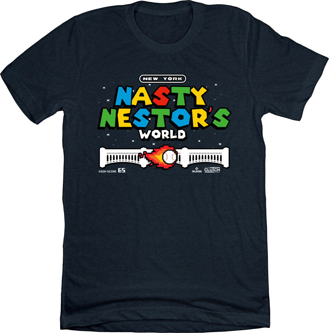 Nestor Cortés MLBPA T-shirt navy T-shirt In The Clutch