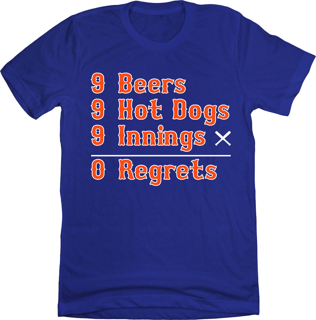 9-9-9 Challenge - New York Baseball Tee