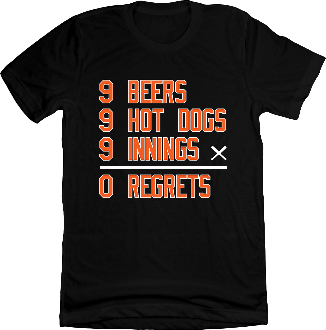 9-9-9 Challenge - Baltimore Baseball Tee