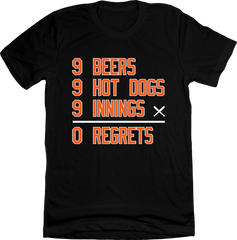 9-9-9 Challenge - Baltimore Baseball Tee