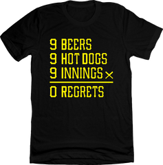 9-9-9 Challenge - Pittsburgh Baseball Tee