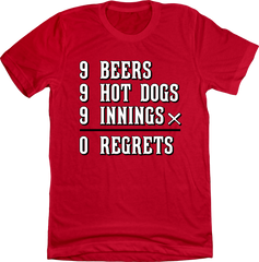 9-9-9 Challenge - Cincinnati Baseball Tee