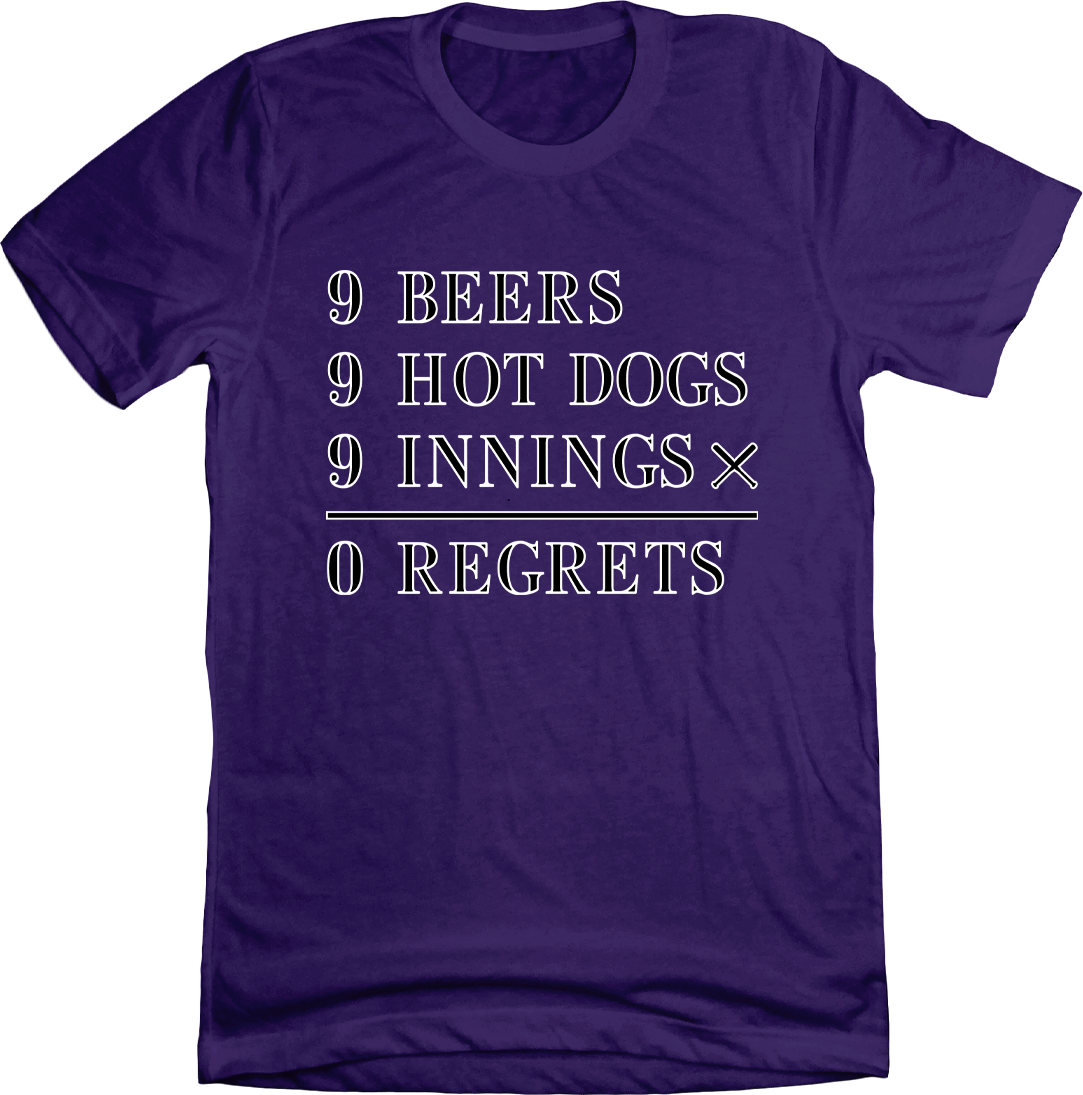 9-9-9 Challenge - Colorado Baseball Tee