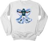 Philly Football Snow Angel