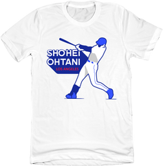Official Shohei Ohtani Gem Mint LAD White Tee