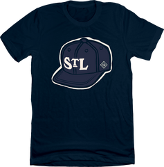 St. Louis Stars Negro Leagues Cap Shirt Navy T-shirt In The Clutch