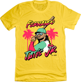 Fernando Tatis Jr. Tropical yellow T-shirt In The Clutch