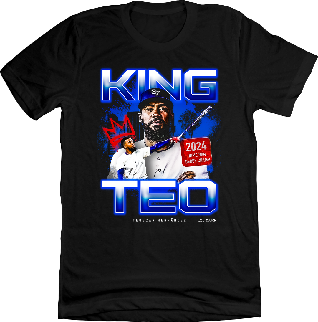"King Teo" Teoscar Hernández Black Tee