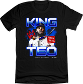"King Teo" Teoscar Hernández Black Tee