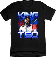 "King Teo" Teoscar Hernández Black Tee