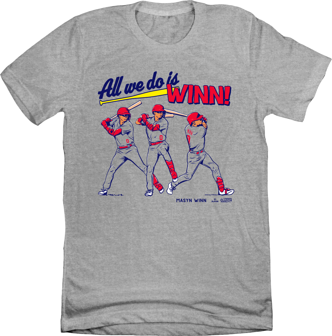 All We Do is Winn Masyn Blaze Winn Tee Grey