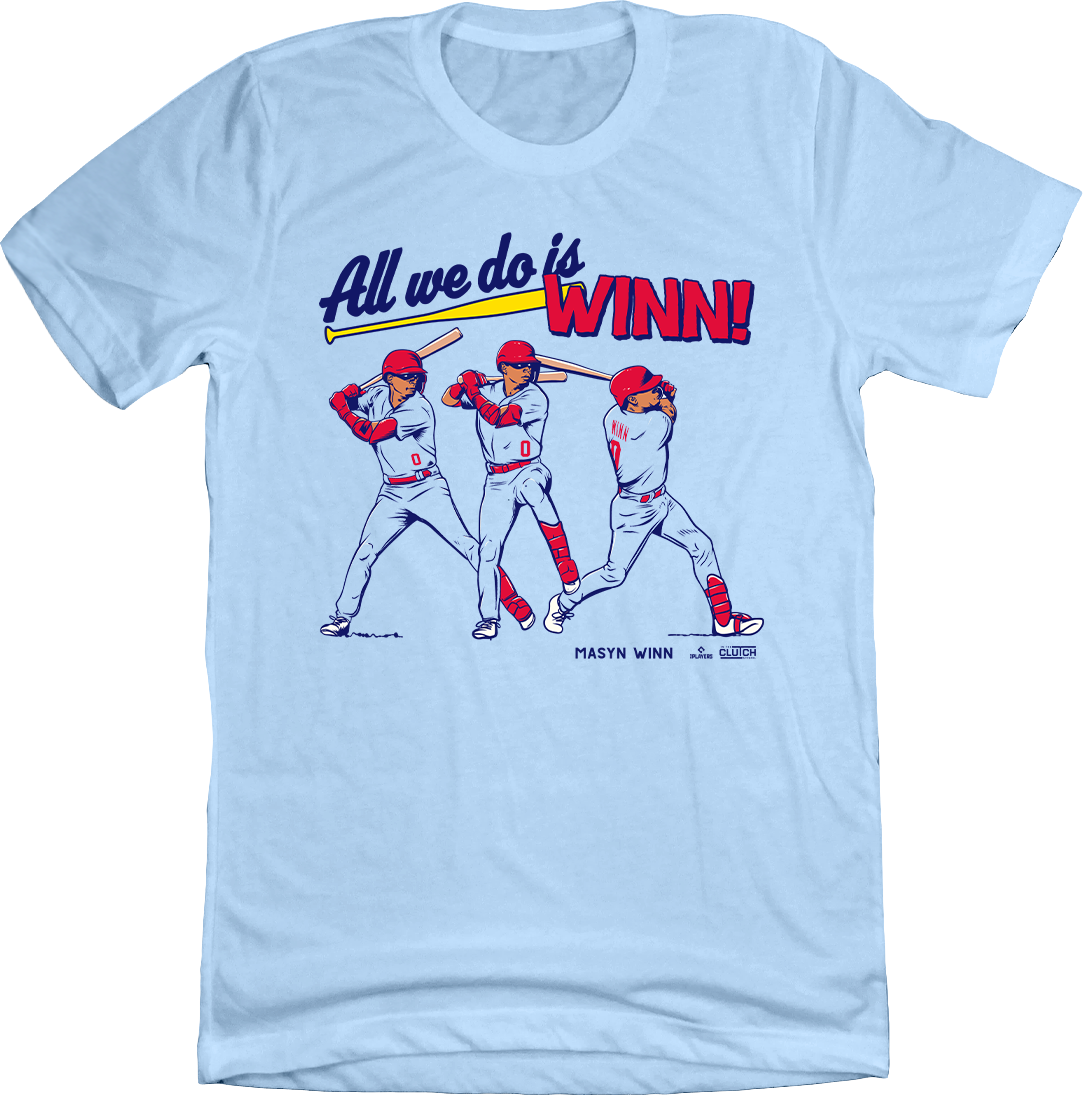 All We Do is Winn Masyn Blaze Winn Tee In The Clutch Light Blue