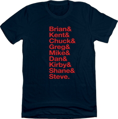 Baseball Lineup 1991 Minnesota & blue T-shirt In The Clutch