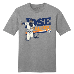 Official José Altuve MLBPA Tee Grey
