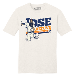 Official José Altuve MLBPA Tee White