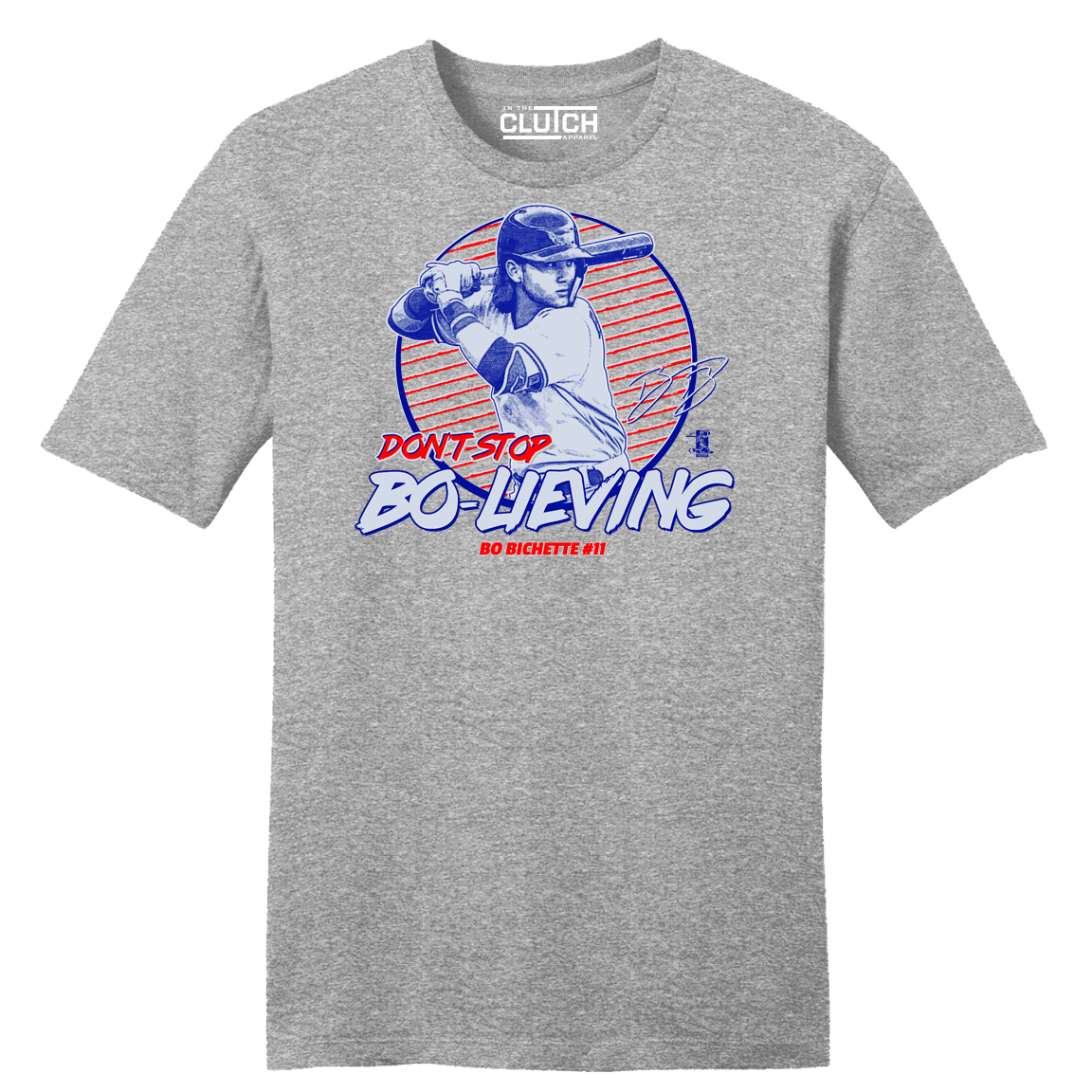 Official Bo Bichette "Bo Lieving" MLBPA T-shirt