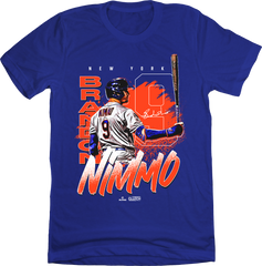 Brandon Nimmo MLBPA T-shirt Blue In The Clutch